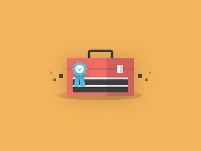 Top 10 Email Developments of 2015 award blog depth design email flat icon illustration marketing post ribbon toolbox