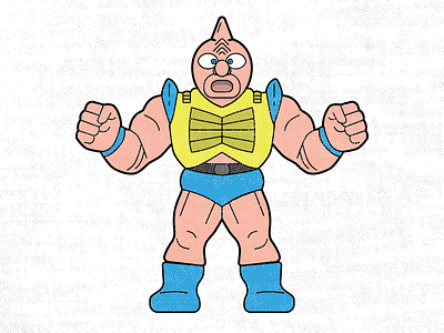 80's M.U.S.C.L.E. Figure 80s action figure figure m.u.s.c.l.e. mattel toy vintage