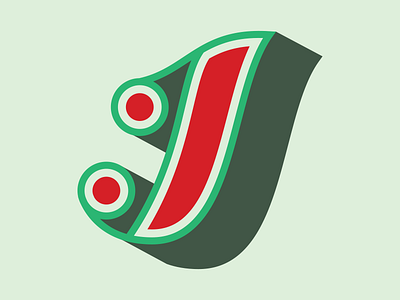 Christmas J christmas hand lettering j lettering