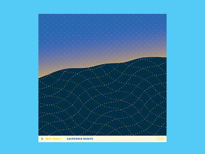 Best Coast - California Nights pattern