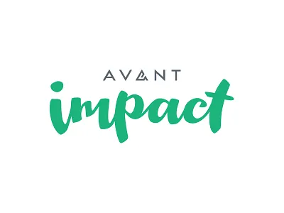 Avant Impact Logo logo philanthropy service