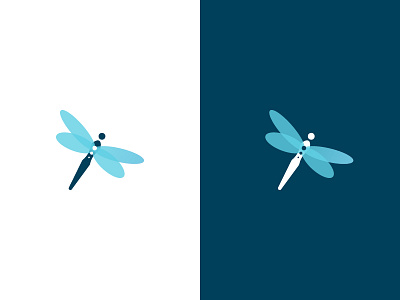Dragonfly Mark dragonfly fresh fun life logo mark new