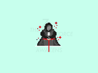 Kylo Ren // Star Wars 7 icon kilo ren pixels star wars starwars vector wars