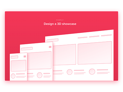 3D Transform Example 3d landing marketing transforms webflow website