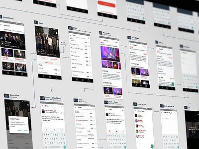 nugs.net Flow android flow material design mobile music odessa prototyping scheme user interface ux
