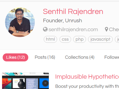 Bootstrapwow - User Profile - Version 2.0 bootstrap responsive design twitter version 2.0 web design