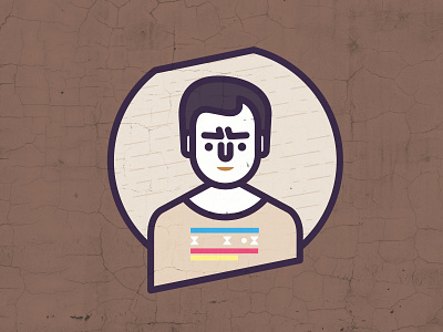 Post character illustration vector