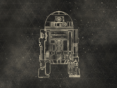 R2D2 art artist design graphic design illustration r2d2 star wars vector