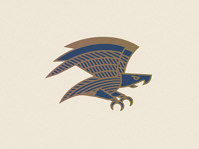 Eagle eagle hatching illustration minimal