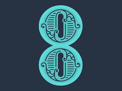 Eight eight illustration number