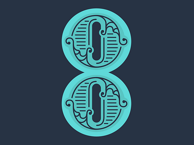 Eight eight illustration number