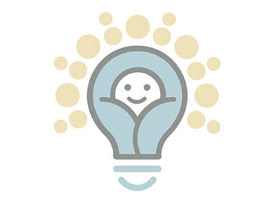 Nobody puts baby in the lightbulb baby icon illustration lightbulb vector