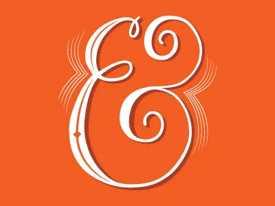 Ampersand ampersand handlettering