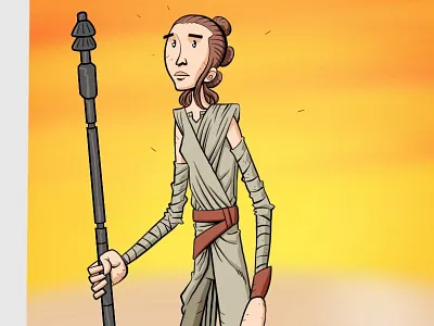 Rey star wars the force awakens