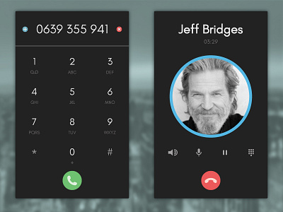 100 Days of UI - Day 003 (Dial Pad) call dayliui dial interface minimal mobile number pad phone simple