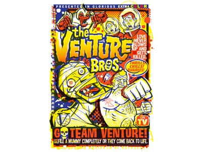 Venture Bros. Poster illustration venture bros