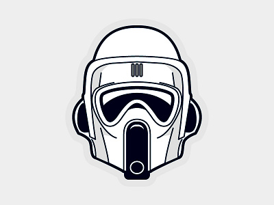 SCOUT TROOPER illustration scout trooper starwars storm storm troopers trooper troops vector