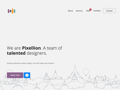 Pixellion Header header messenger pixellion