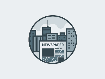 City Newspaper city newspaper vector