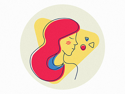 ..and woman human illustration woman