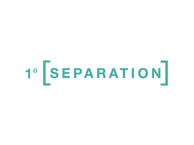 1 Degree of Separation Main logo branding logo