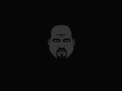 Kanye Asthma Attack aint easy being yeezy breathing kanye west mouth negative space screaming teeth