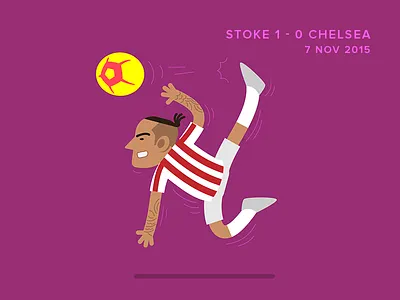 Superbly Executed football illustration premierleague