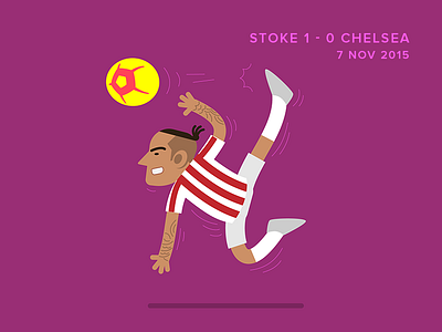 Superbly Executed football illustration premierleague