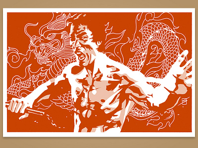 Wataah bruce lee kung fu movies poster