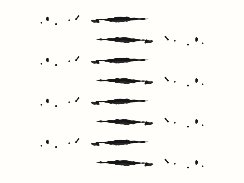 Zebra after effects animation design gif graphic ink loop mograph motion stripes zebra