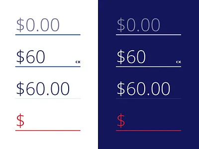 UI Template - Input States components design input sketch template typography ui