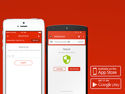 MobiCHECK - App Design android app design arkwerk ios live app lollipop