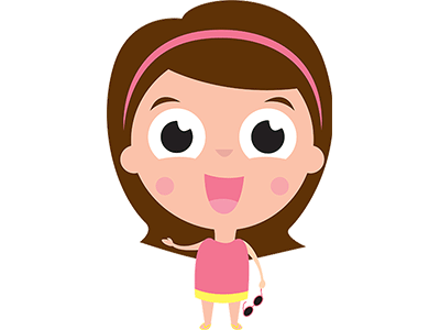 Summer Girl cartoon gif girl illustration summer