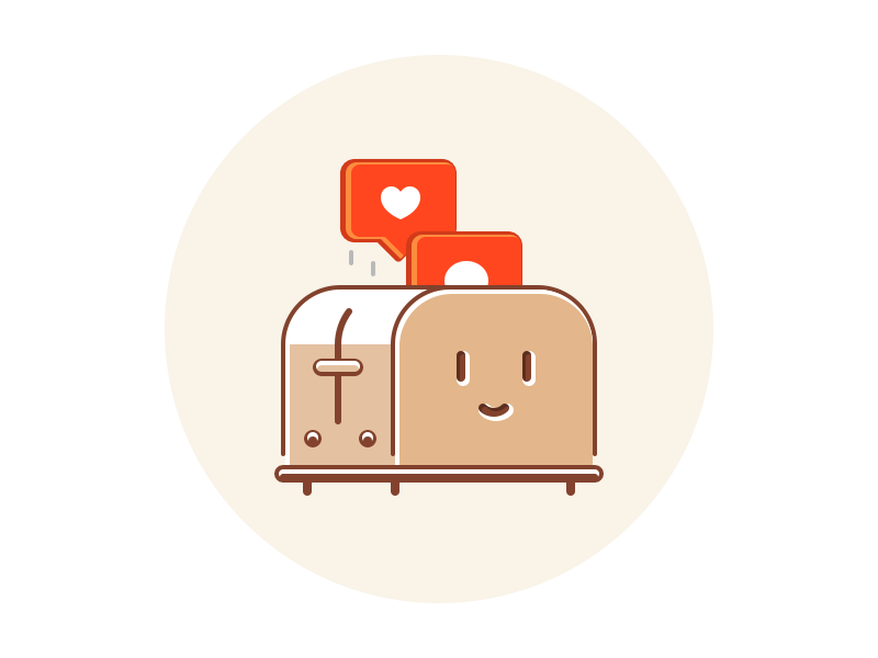 Example of Toastegram