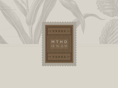 Method + Standard Icon alcohol fruit icon spirit stamp vodka