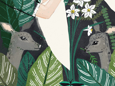 Nature of Motherhood illustration nature