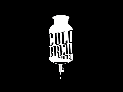 Cold Brew Coffee Company | 1 HOUR LOGO coffee cold brew design logo