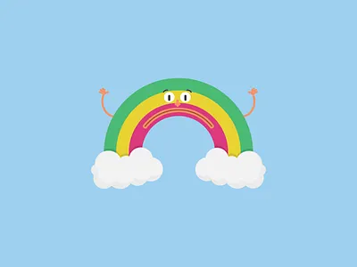 Rainblows illustration rainbow vector