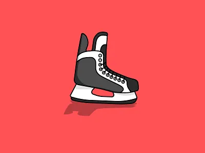 Skate hockey ice illustration skate skates sports