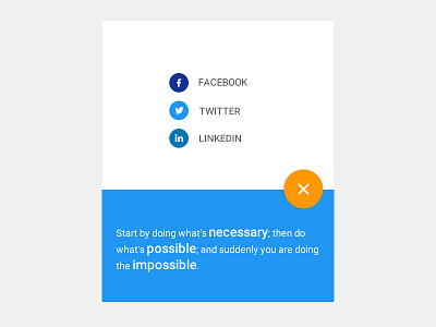 #dailyui #010 #socialshare daily share social ui