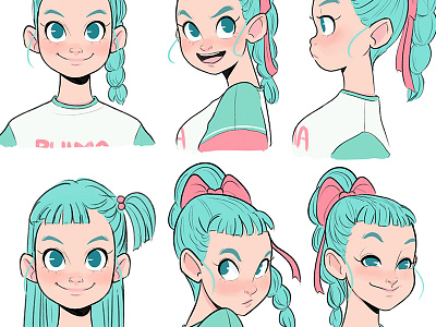 Bulma 2 character design