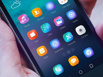 Android Theme android camera clock contact gallery icons iconset mail music note theme viedo