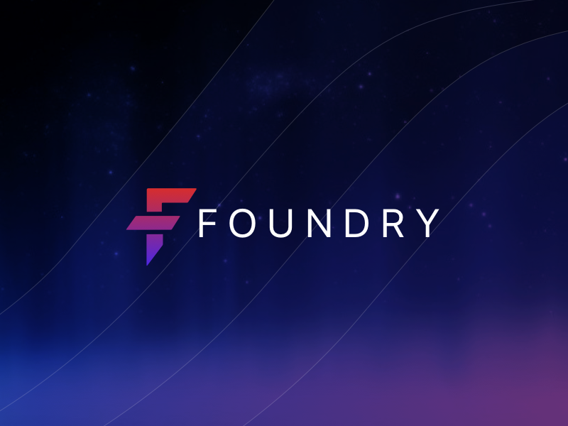 Foundry Logo Exploration agency earth future logo moon portfolio san francisco space timeline ui ux