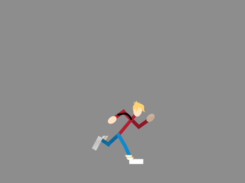 Slake Run+Punch Combo charging up punching running shoryuken