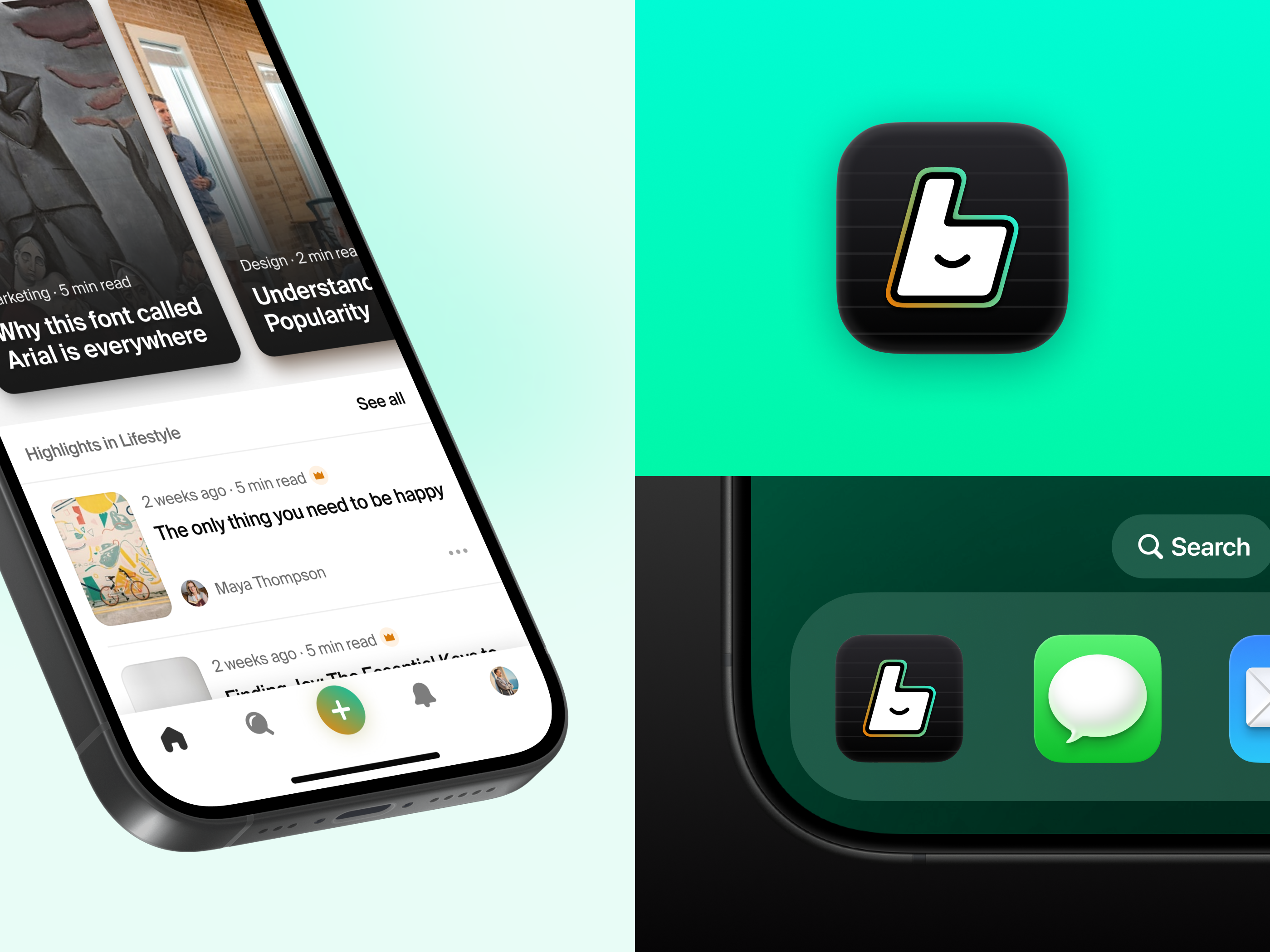 Paperbits – iOS App Icon icon icon app ios icon app mobile app