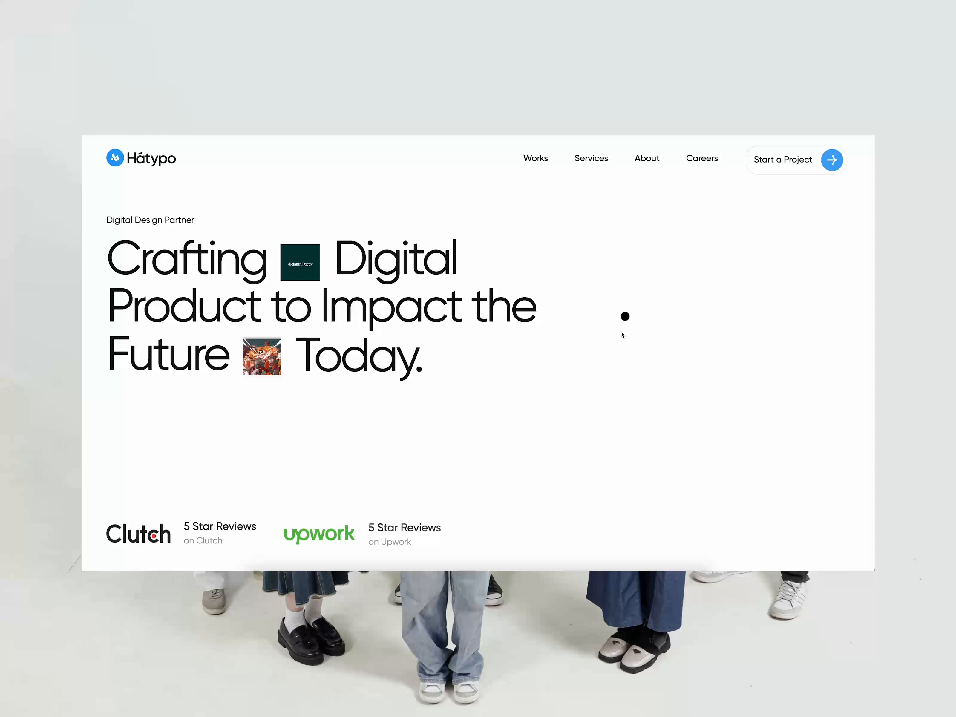 Example of Website Design & Development