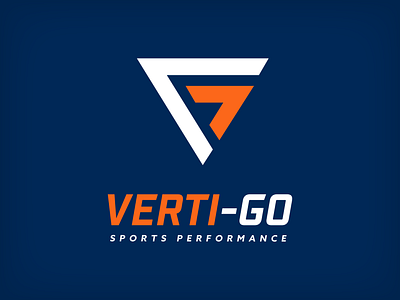 Youth Sports Performance Branding athletic branding graphic design letter g letter v logo negative space performance sports