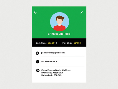 Cr App Design ui visual design