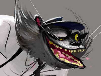 Mr sweet theeth animals animation cartoony character illustration racoon