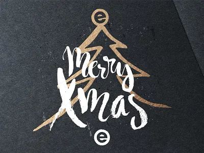 Merry Christmas From Ether black christmas gold holidays texture xmas